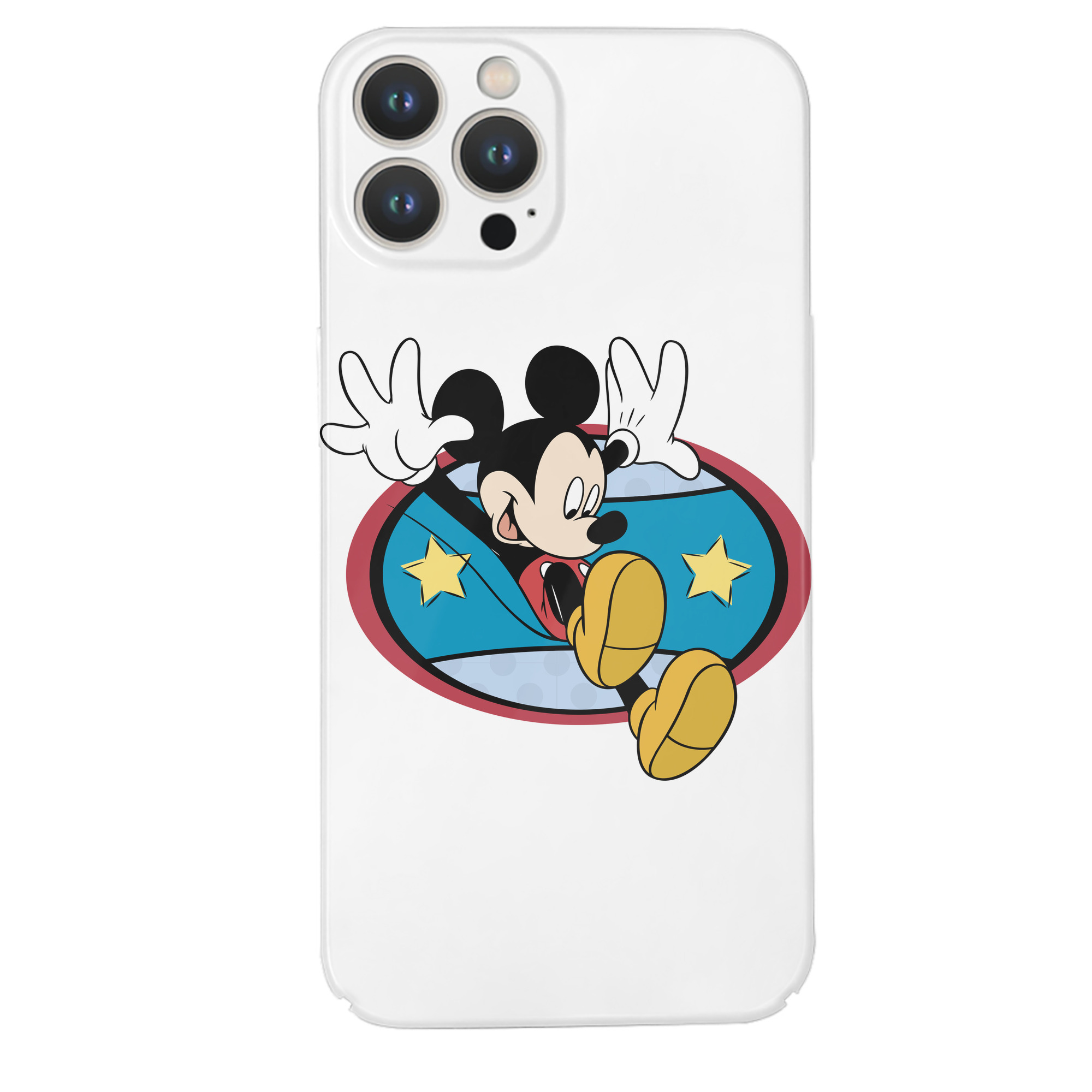 （画像用） ミッキーマウス Mickey Mouse 【iPhone 14シリーズ対応】ハードケース